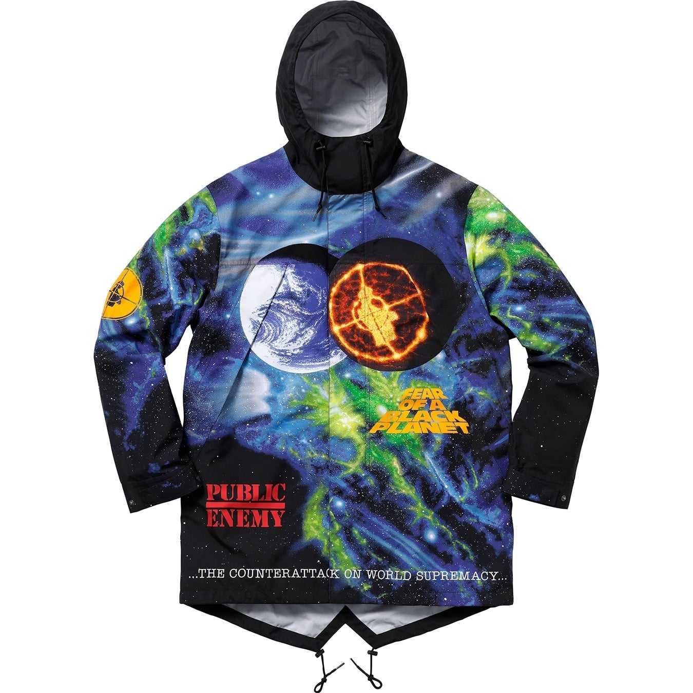 Supreme®/UNDERCOVER/Public Enemy Taped Seam Parka